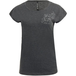 ALPINE PRO ENGELA Dámské tričko, tmavě šedá, veľkosť XL