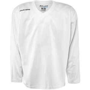 Bauer 200 JERSEY YTH Dětský hokejový tréninkový dres, Bílá,Černá, velikost XL