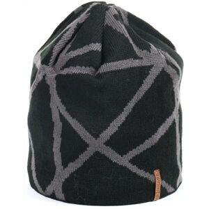 Finmark WINTER HUT Zimní pletená čepice, černá, velikost UNI