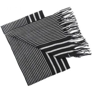 Finmark ZIMNÍ ŠÁLA Zimní pletená šála, černá, velikost UNI