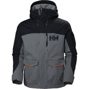 Helly Hansen FERNIE 2.0 JACKET Pánská lyžařská/snowboardová bunda, šedá, velikost 2XL