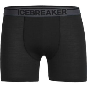 Icebreaker ANTOMICA BOXERS Pánské funkční boxerky, černá, velikost XL