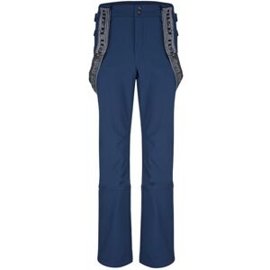 Loap LEMAR modrá L - Pánské zimní softshellové kalhoty
