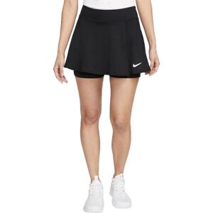 Nike COURT DRI-FIT VICTORY Dámská tenisová sukně, černá, velikost