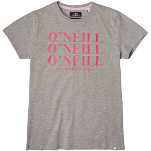 O'Neill LG ALL YEAR SS T-SHIRT Dívčí tričko, šedá, velikost 152