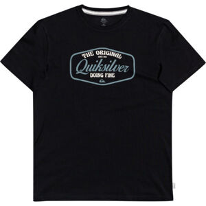 Quiksilver CUT TO NOW SS Pánské triko, černá, velikost M