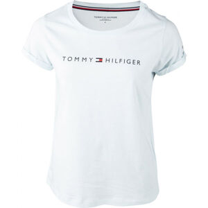 Tommy Hilfiger RN TEE SS LOGO Dámské tričko, Bílá,Černá, velikost L